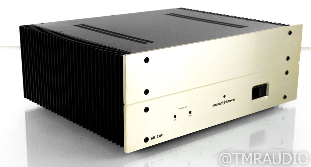 Conrad Johnson MF-2300 Stereo Power Amplifier; MF2300