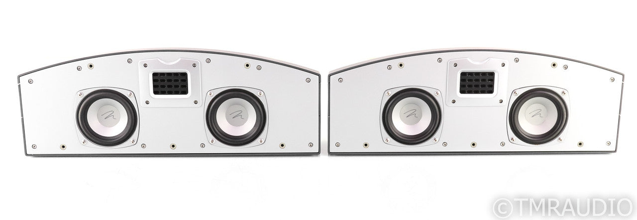 Martin Logan Vignette Wall-Mount Surround Speakers; Silver Pair