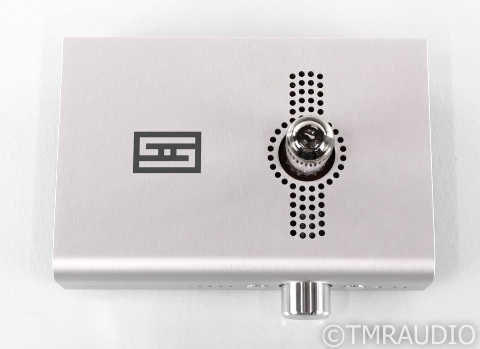 Schiit Saga+ Stereo Hybrid Tube Preamplifier; Silver; Remote