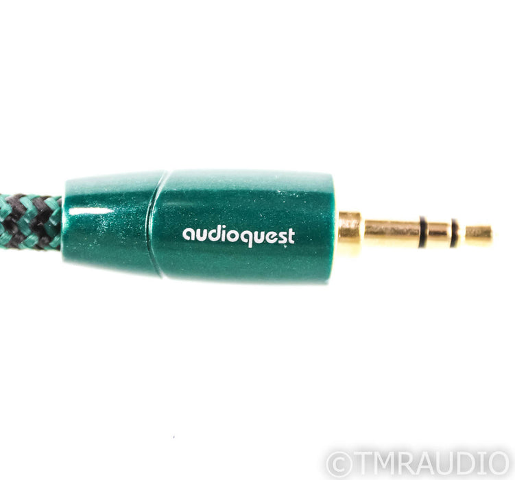 AudioQuest Evergreen 3.5mm to RCA Y-Splitter Cable; Single .6m Interconnect