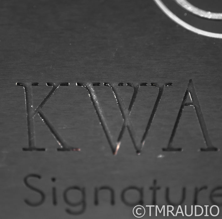 ModWright KWA 150SE Stereo Power Amplifier; KWA150SE Signature Edition; Black