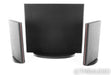Magnepan Mini Maggie Planar Magnetic Speaker System; Cherry Pair w/ Subwoofer