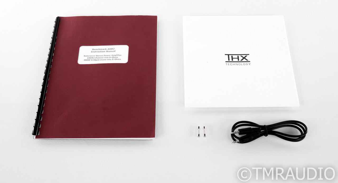 Benchmark AHB2 Balanced Stereo Power Amplifier; AHB-2