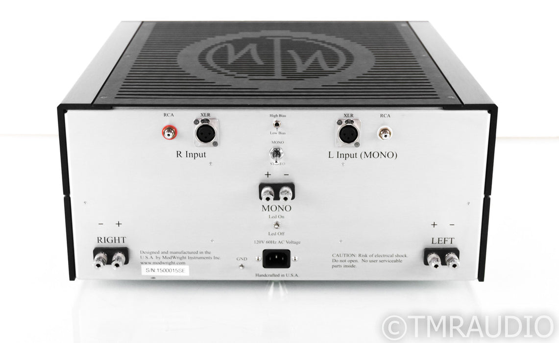 ModWright KWA 150SE Stereo Power Amplifier; KWA150SE Signature Edition; Black