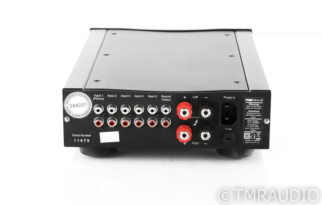 Rega Brio R Stereo Integrated Amplifier; MM Phono