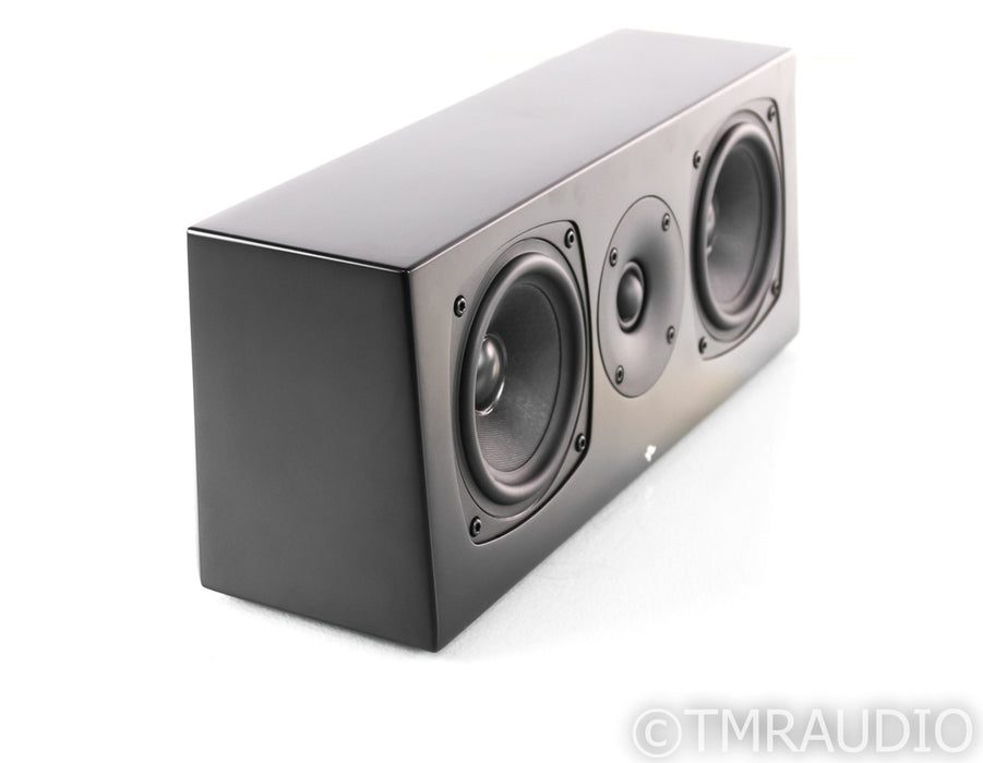 Totem KIN Mini Flex Center Channel Speaker; Black; Single LCR; Wall-Mountable
