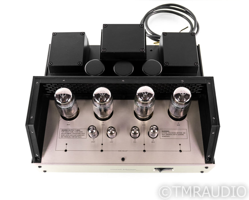Conrad Johnson Premier 11A Stereo Tube Power Amplifier; Upgraded Tubes Low Hours