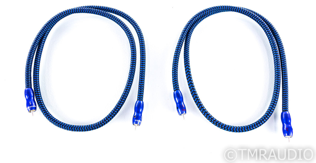 AudioQuest Diamondback RCA Cables; 1m Pair Interconnects (New)