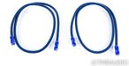 AudioQuest Diamondback RCA Cables; 1m Pair Interconnects (New)