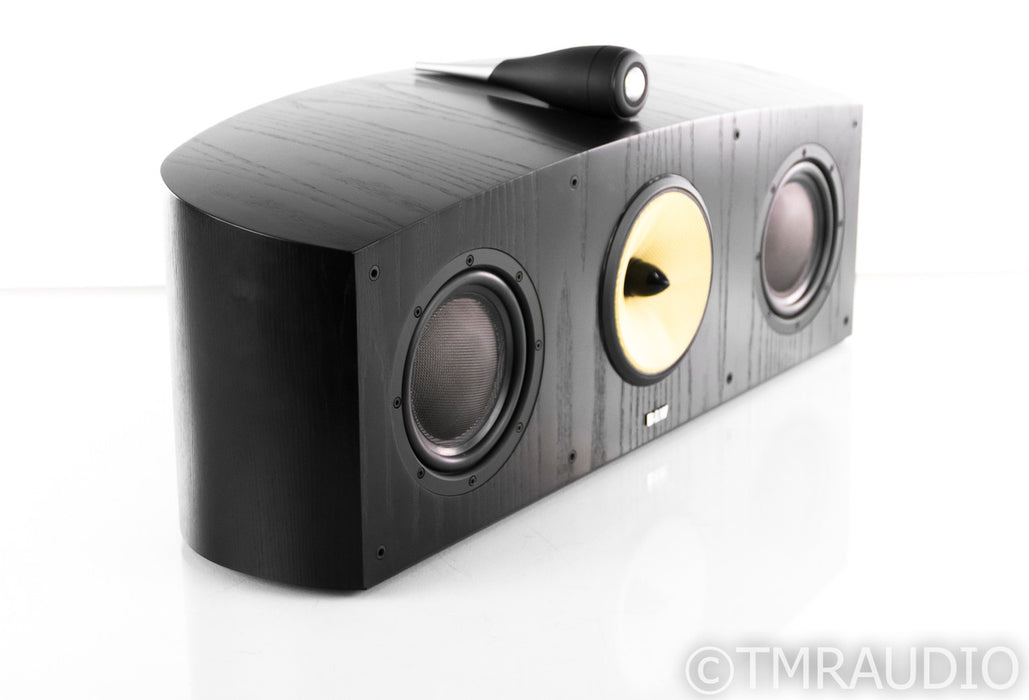 B&W Nautilus HTM1 Center Channel Speaker; Black Ash