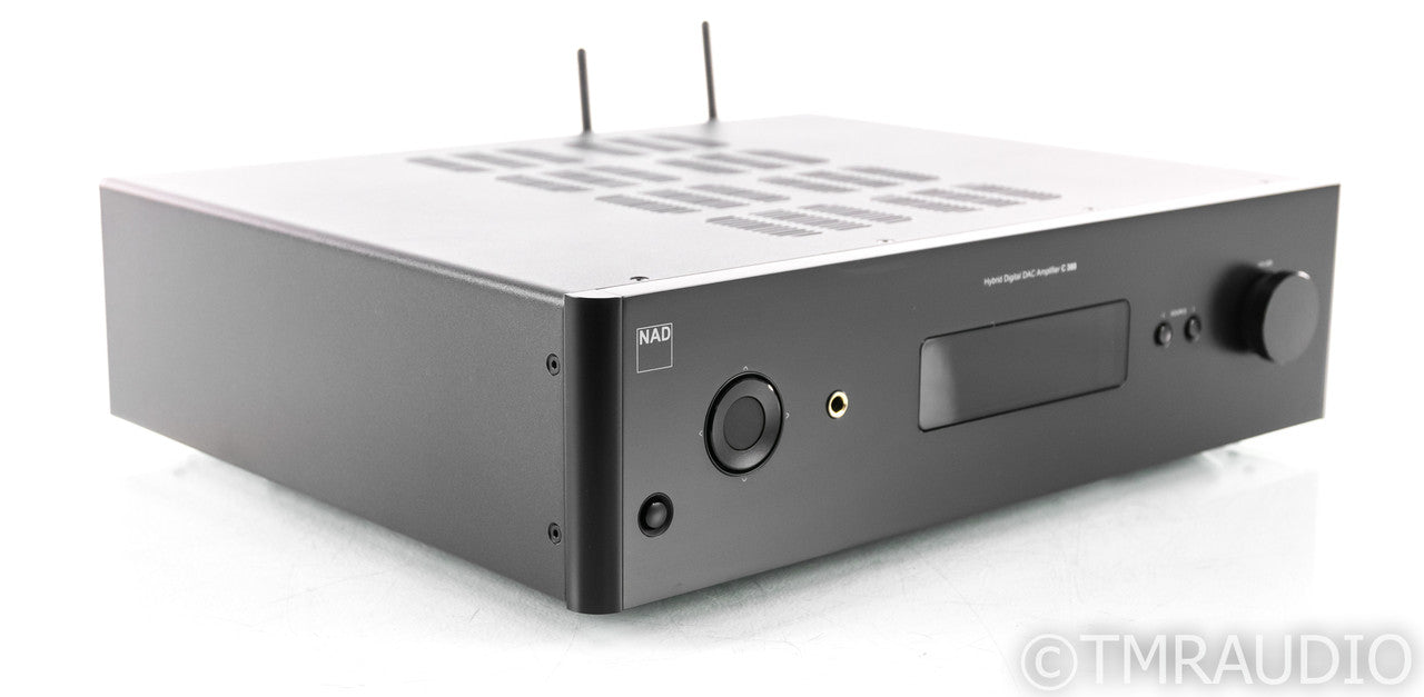 NAD C 388 Stereo Integrated Amplifier; Streamer; C388; Remote; Bluetooth; BluOS