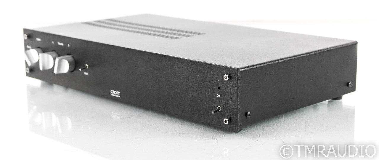 Croft Acoustics Phono Integrated Stereo Tube Integrated Amplifier; MM Phono