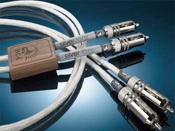 Homegrown Audio Silver Lace RCA Cables; 1m Pair Interconnects (New)