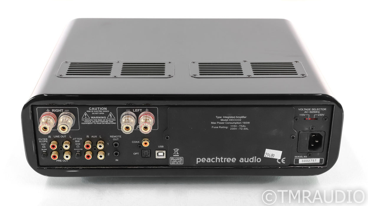 Peachtree Decco2 Tube Hybrid Integrated Amplifier; Decco 2; Remote