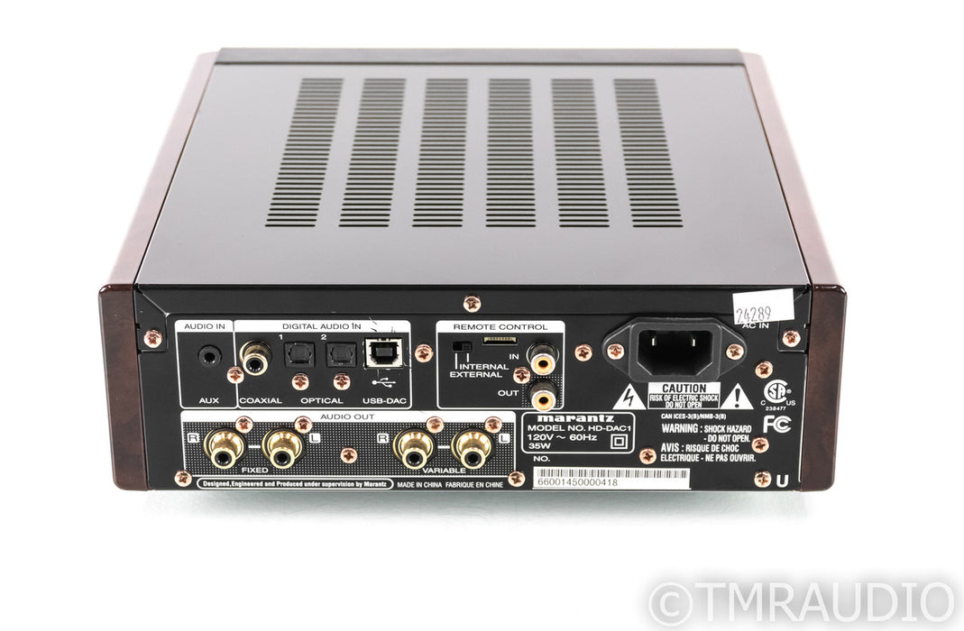 Marantz HD-DAC1 DAC / Headphone Amplifier; D/A Converter; HDDAC1