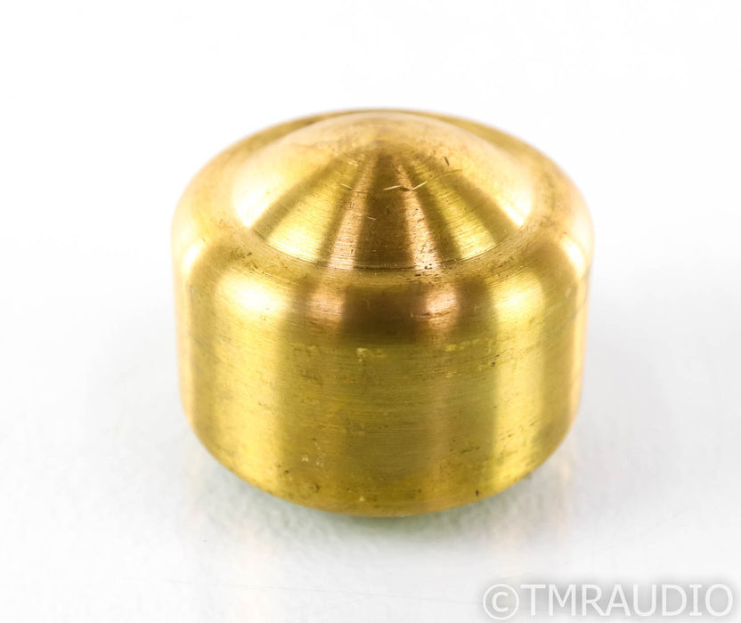 Mapleshade Thread-On Radiused Low Heavyfeet Brass Footers; Set of 4