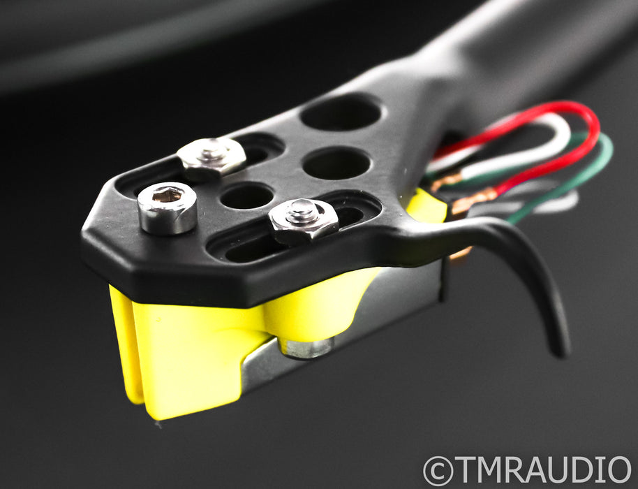 Rega Planar 6 Turntable; P6; Black; Exact MM Cartridge (Open Box w/ Warranty)
