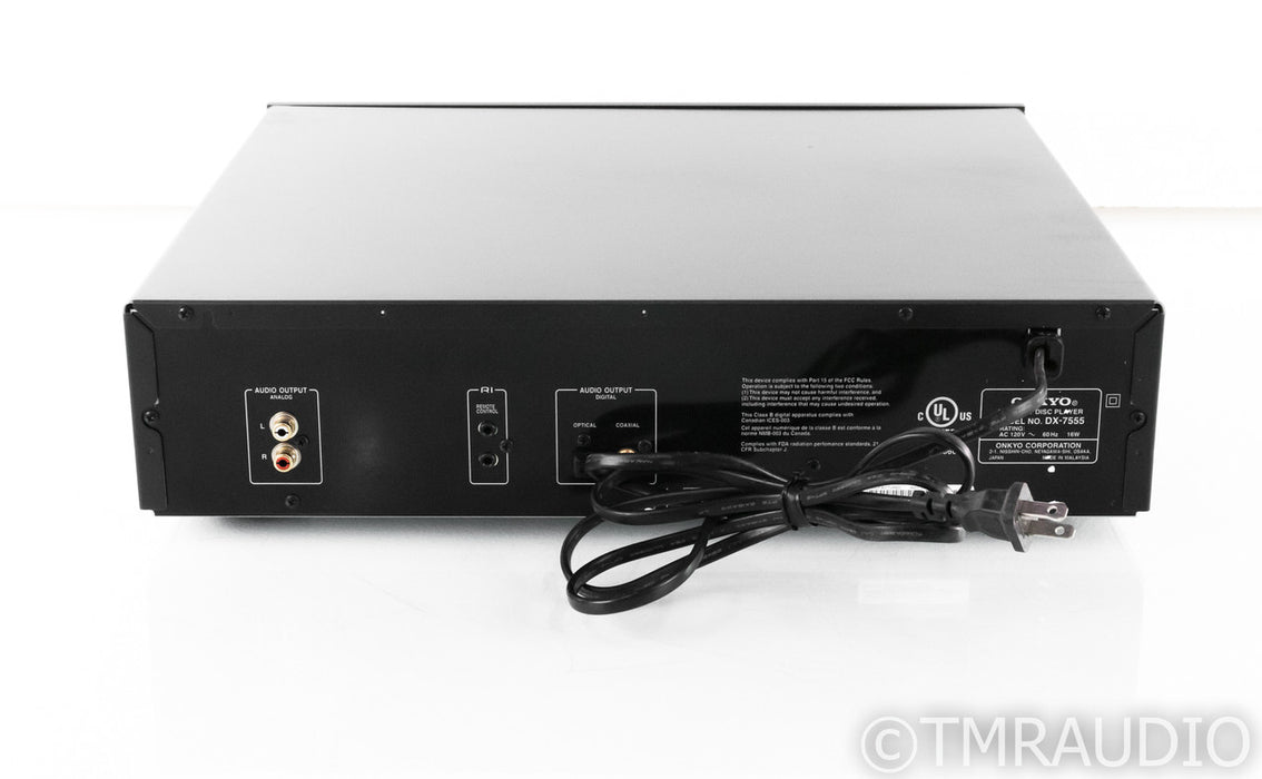 Onkyo DX-7555 CD Player; DX7555; Remote