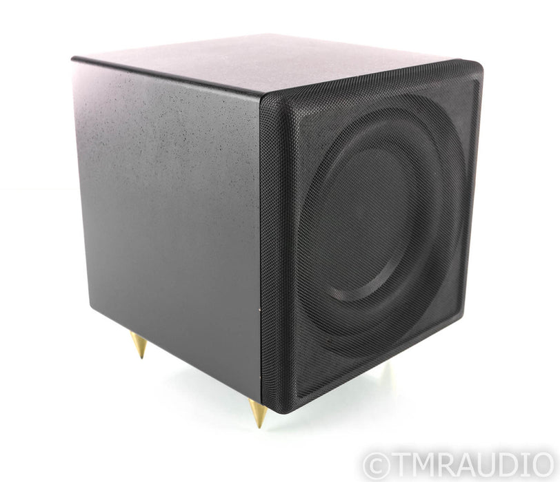 REL Q201E 10" Powered Subwoofer; Upgraded Spikes