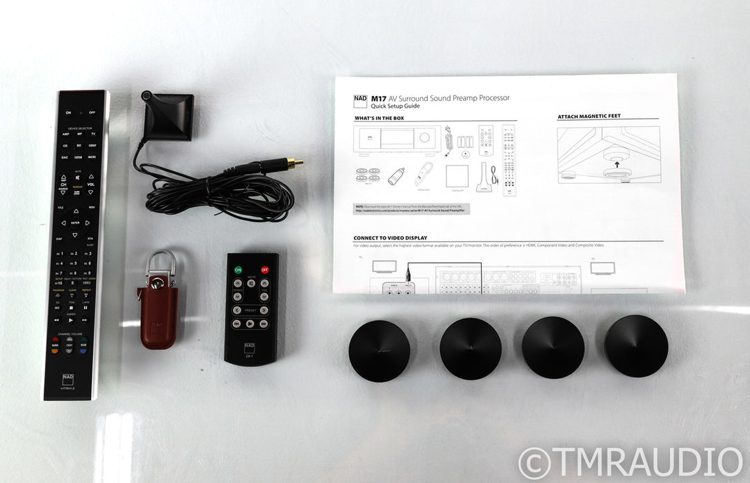 NAD M17 7.2 Channel Home Theater Processor; Master Series; Remote