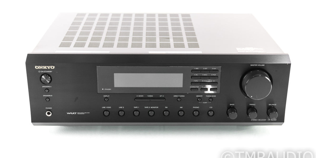 Onkyo TX-8255 Stereo Receiver; TX8255; Remote — The Music Room