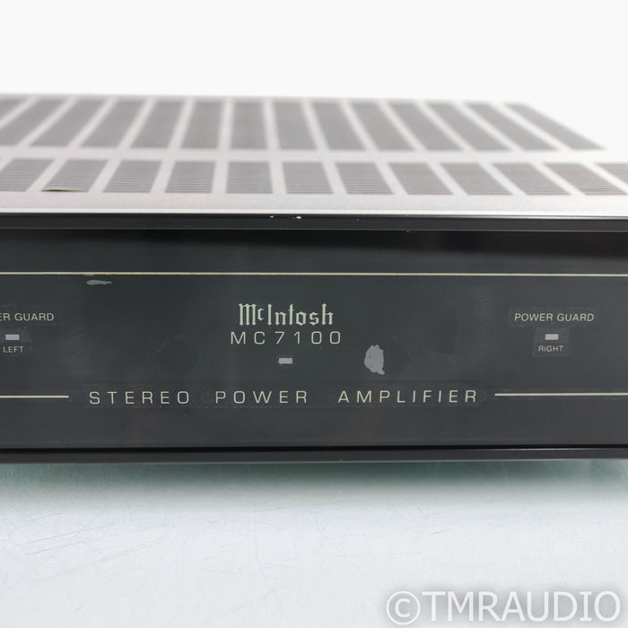 McIntosh MC7100 Stereo Power Amplifier; MC-7100