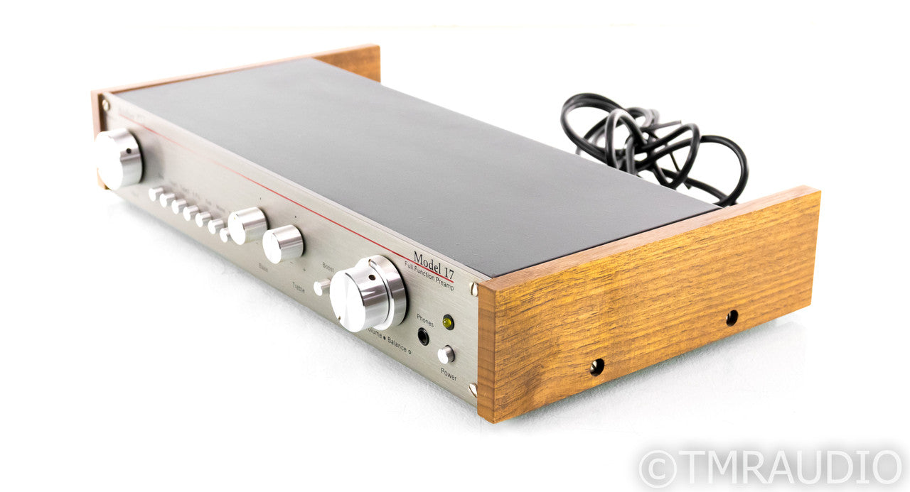 Amber Electronics Model 17 Vintage Stereo Preamplifier; FF-17; MM / MC Phono (Noisy Volume Control)