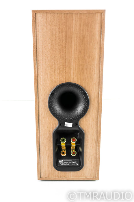 B&W LCR60 S3 Center Channel Speaker; Single; Oak Sorrento; LCR60-S3