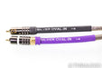 Analysis Plus Silver Oval-IN XLR to RCA Cables; 1.5m Pair Interconnects