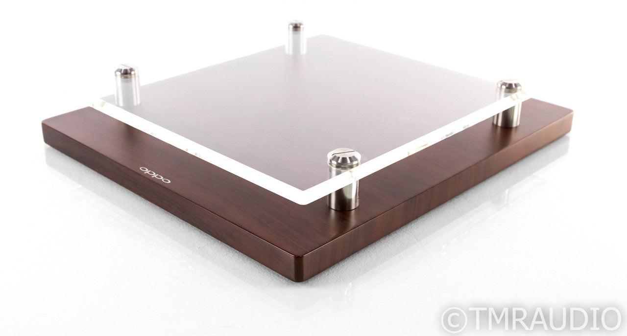 Oppo Headphone Amplifier Stand; Wood / Acrylic