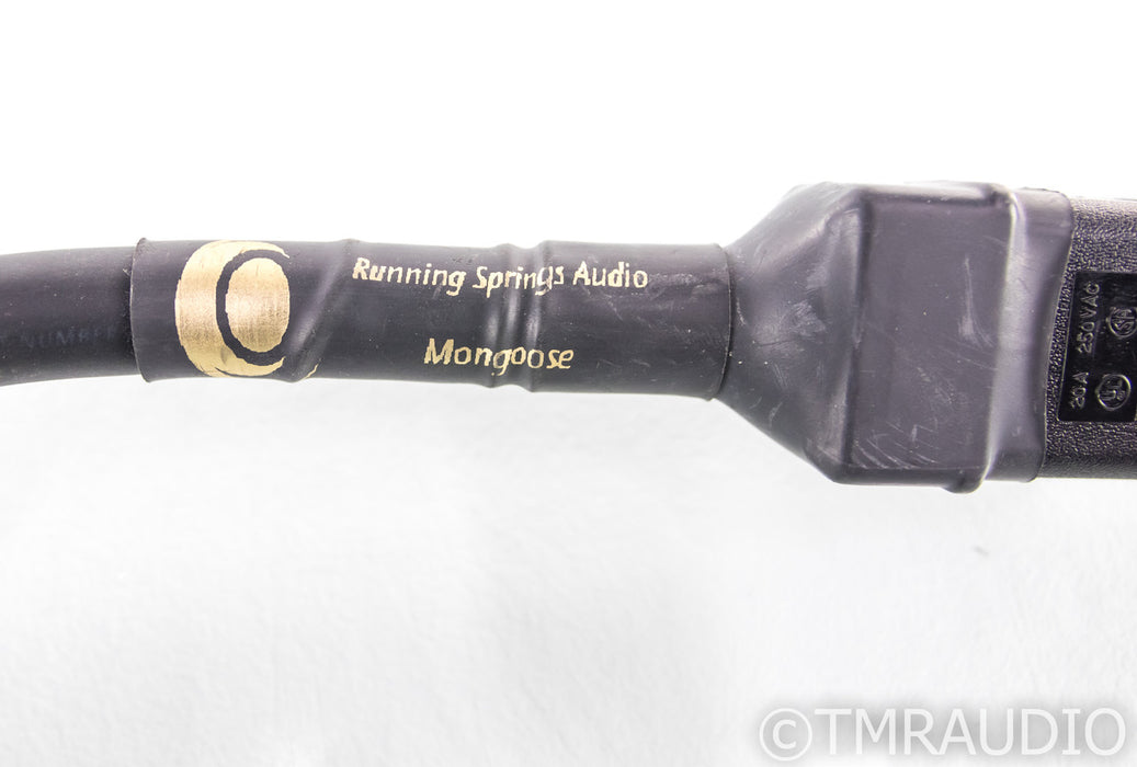 Running Springs Audio Mongoose Power Cable; 1.5m AC Cord; C19