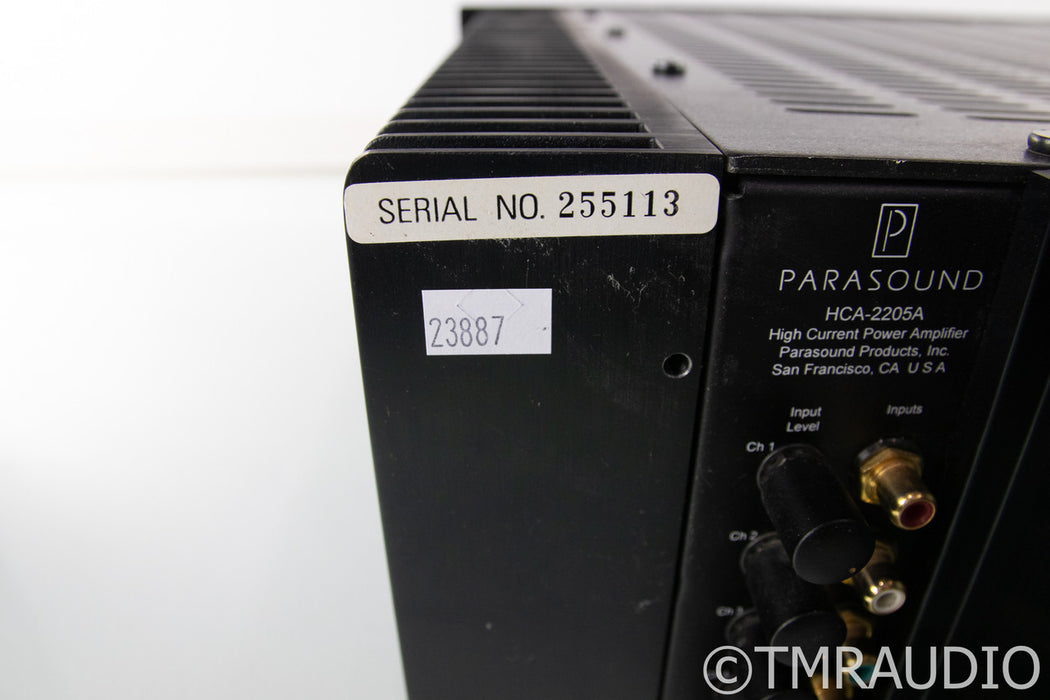 Parasound HCA-2205AT 5 Channel Power Amplifier; HCA2205AT