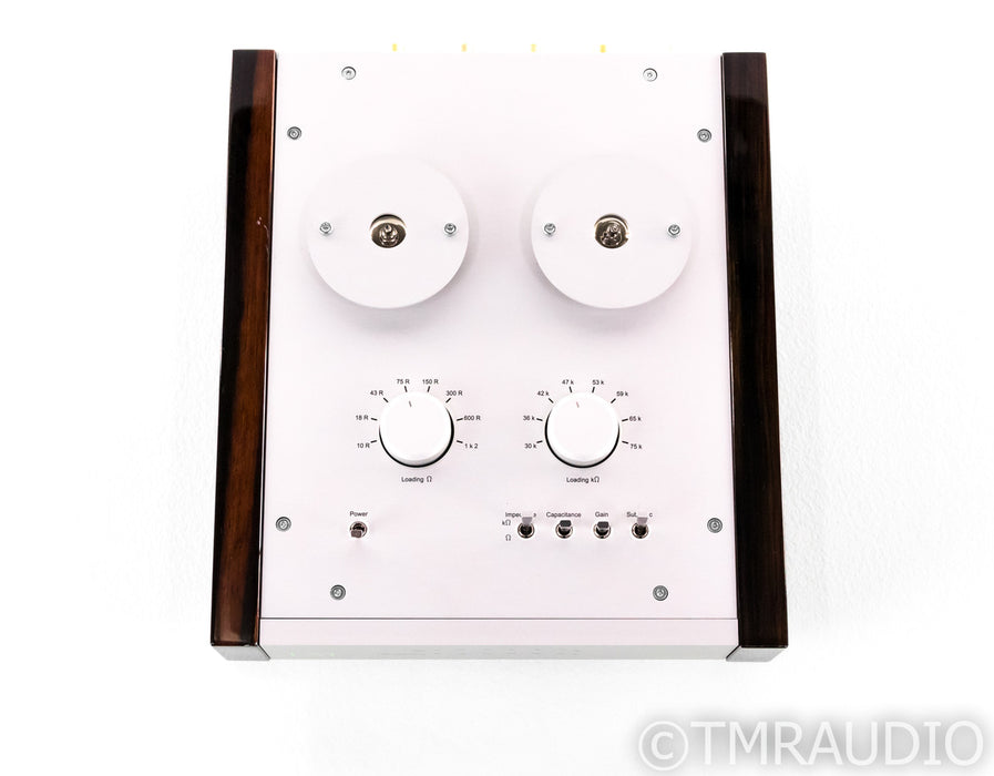 E.A.T. E-Glo Petit MM / MC Tube Phono Preamplifier; Macasar Finish