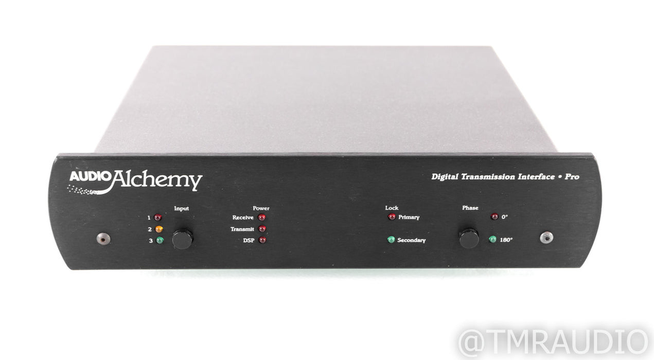 Audio Alchemy Digital Transmission Interface Pro Jitter Filter; DTI Pro w/ PSU