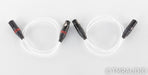 Mark Tunis Silver XLR Cables; 1m Pair Balanced Interconnects