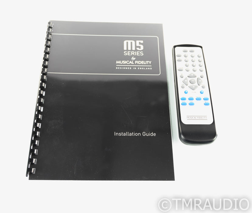 Musical Fidelity M5si Stereo Integrated Amplifier; M5-si; Remote