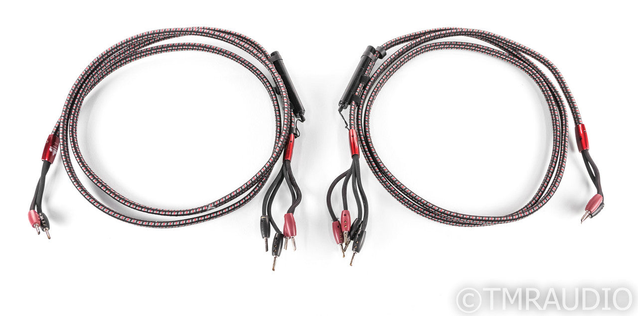 AudioQuest Rockefeller Bi-Wire Speaker Cables; 10ft Pair; 72v DBS