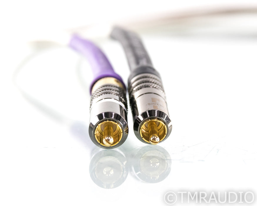 Analysis Plus Silver Oval-IN XLR to RCA Cables; 1.5m Pair Interconnects