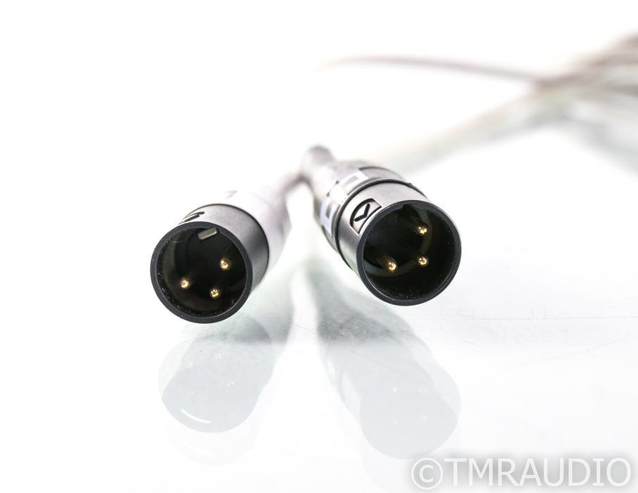 Analysis Plus Silver Oval XLR Cables; 4.8m Pair Balanced Interconnects