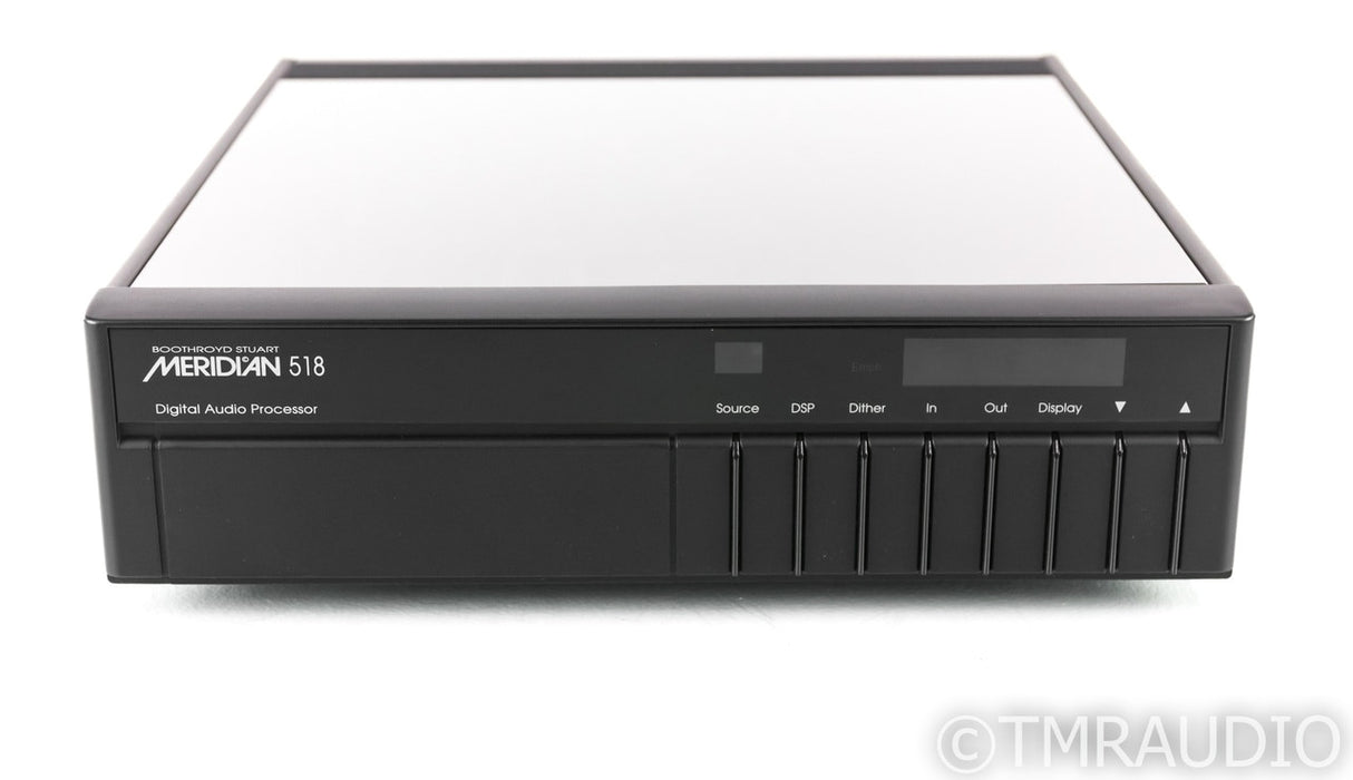Meridian 518 Stereo Digital Processor / Preamplifier; D/D (No Remote)