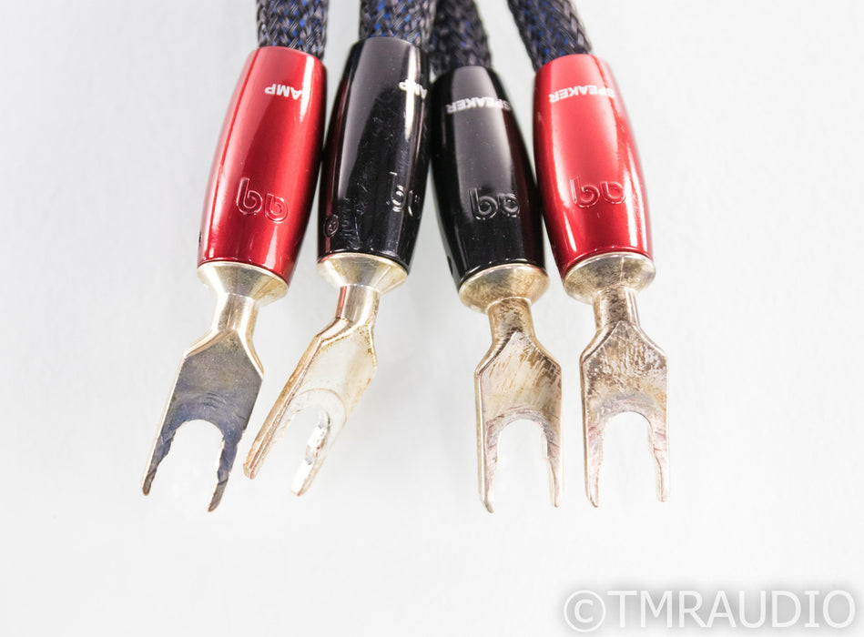 AudioQuest Wild Wood Speaker Cables; 8ft Pair; Wildwood