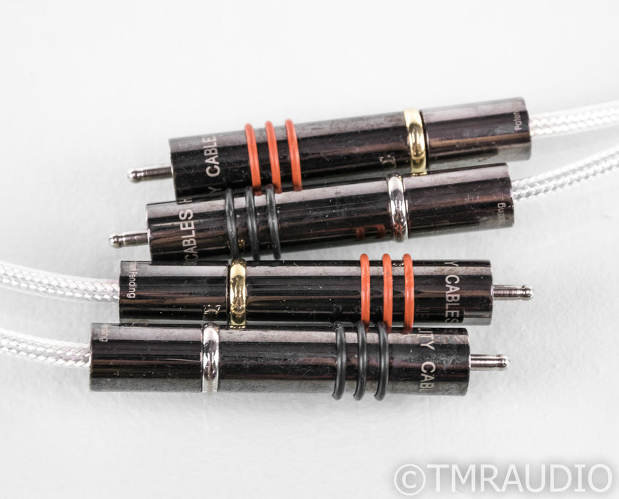 High Fidelity Cables CT-1 RCA Cables; 1m Pair Interconnects