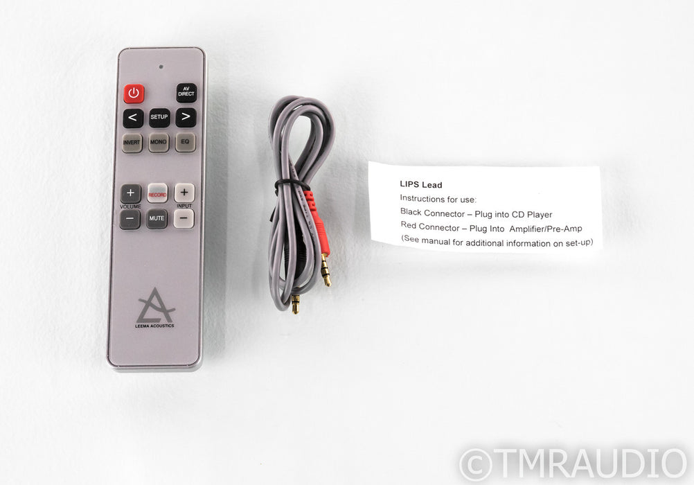 Leema Acoustics Pyxis II Stereo Preamplifier / DAC; Remote; MM/MC Phono