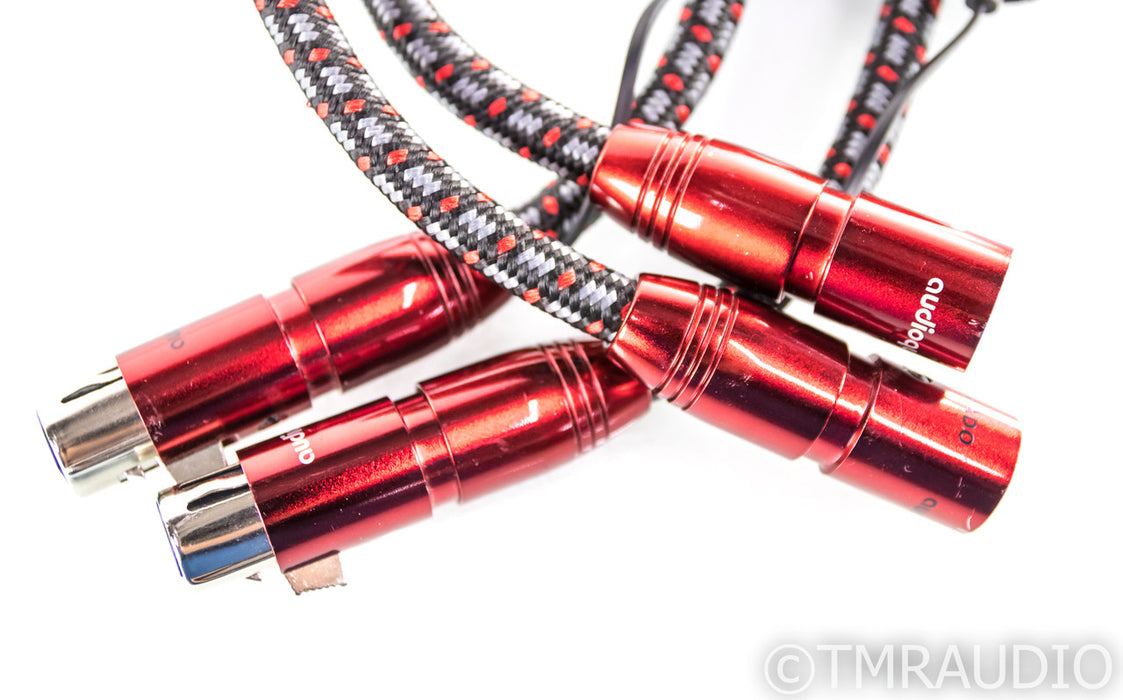 AudioQuest Colorado XLR Cables; 0.5m Pair Balanced Interconnects; 72v DBS