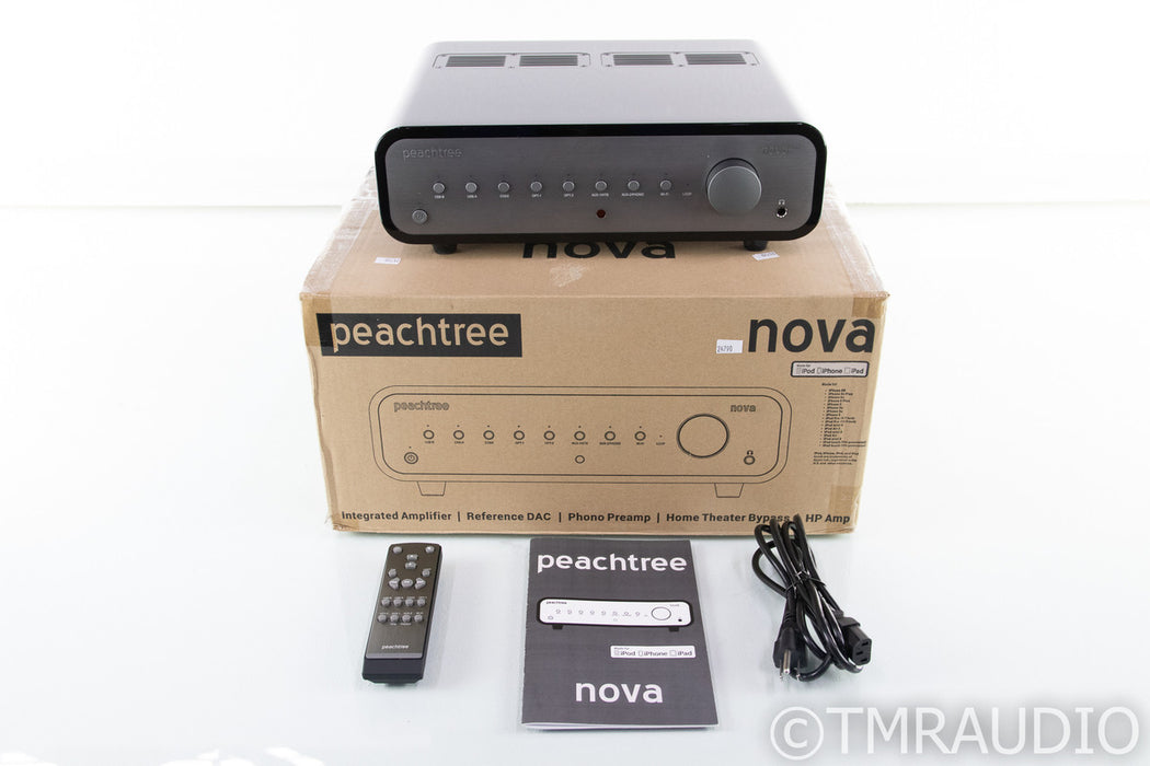 Peachtree Audio Nova 300 Stereo Integrated Amplifier / DAC; Piano Black; Nova300