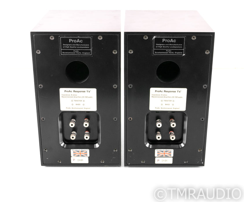 ProAc Response 1SC Bookshelf Speakers; Rosewood Pair; One-SC