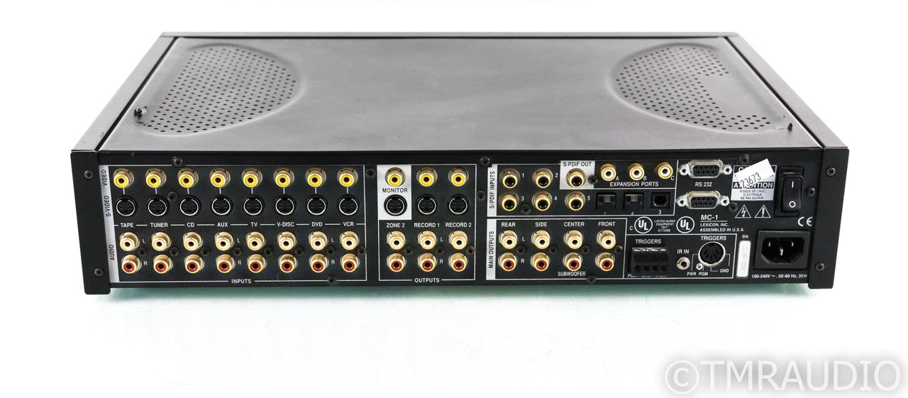 Lexicon MC-1 7.1 Channel Home Theater Processor; Preamplifier; v4.00 (No Remote)