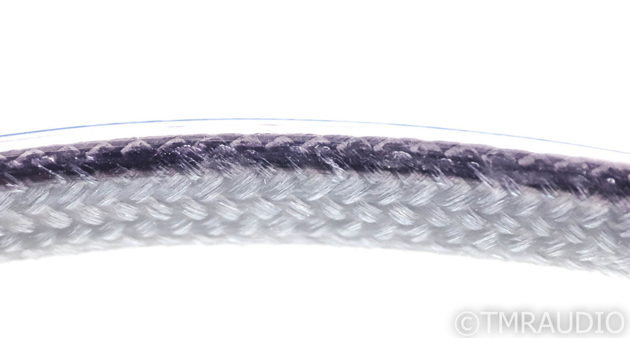 Analysis Plus Black Mesh Oval 9 Speaker Cables; 6ft Pair