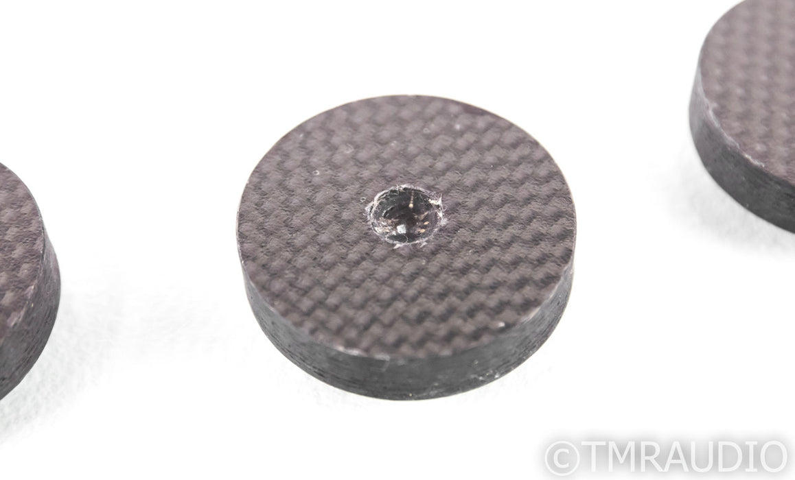 Black Diamond Racing LM Disc Carbon Fiber Isolation Feet; Set of 5
