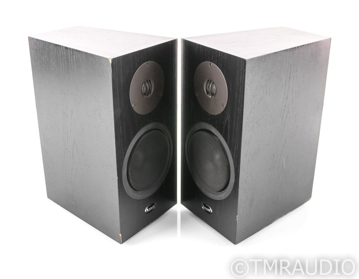 Linn Katan Bookshelf Speakers; Black Pair — The Music Room